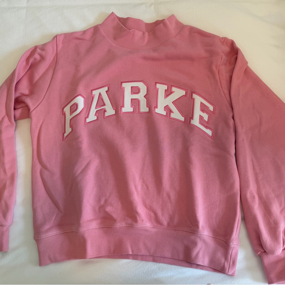 Brand new!!! PARKE - Varsity Mockneck - Conch